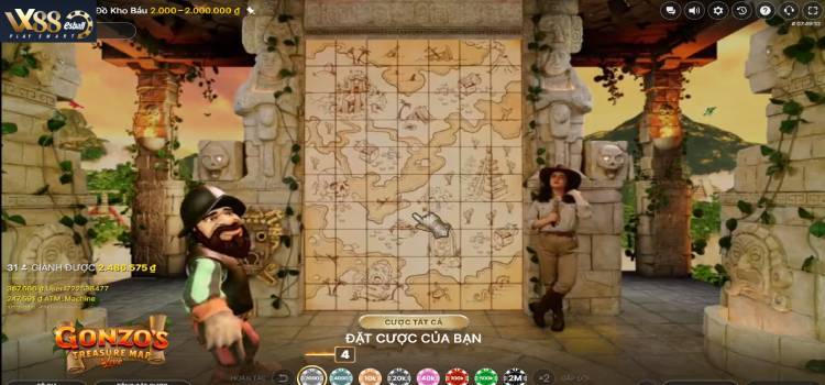 Evolution Live Casino Games 10: Gonzo's Treasure Map
