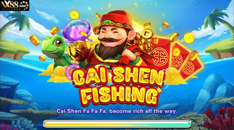 Cai Shen Fishing Jackpot Đổi Thưởng 1,000X
