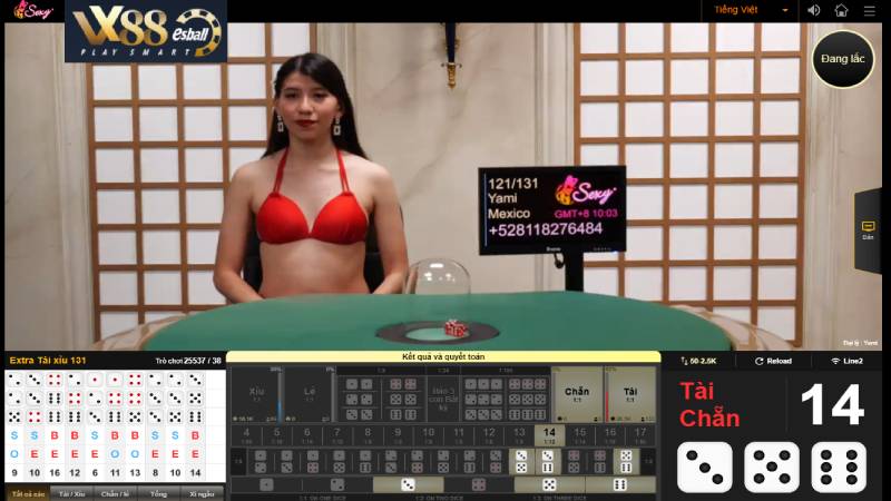 Luật Chơi Và Mẹo Chiến Thắng AE Sexy Live Casino Extra Tài Xỉu