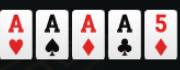 Các Kết Hợp Bài Thắng Trong 3+3 Thưởng Trong EVO Triple Card Poker