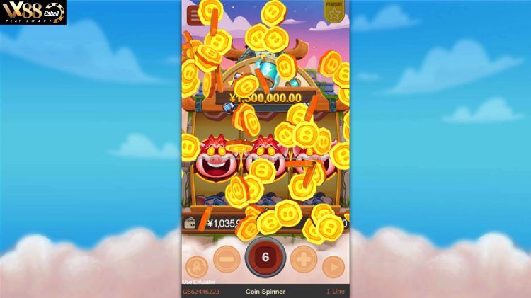 CQ9 Coin Spinner Slot Game - Thắng lớn