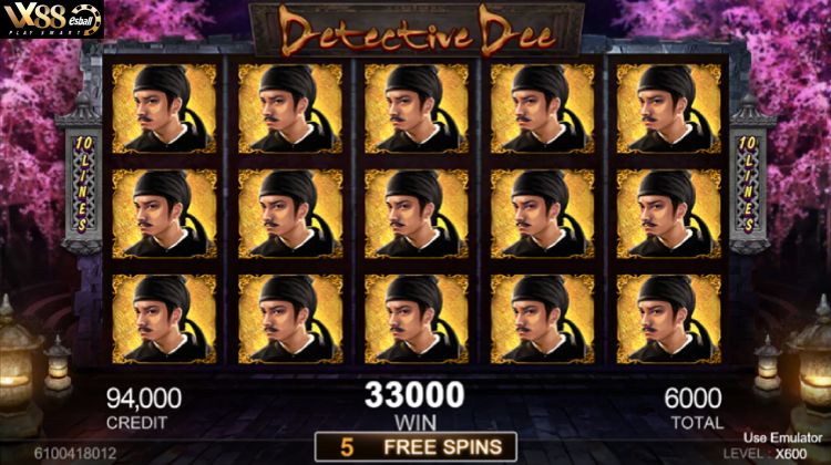 CQ9 Detective Dee Slot Free Game