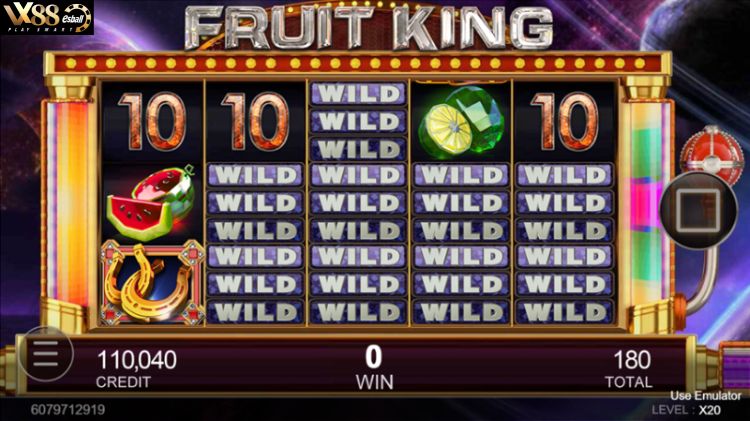 CQ9 Fruit King Slot Game – Quy tắc trò chơi