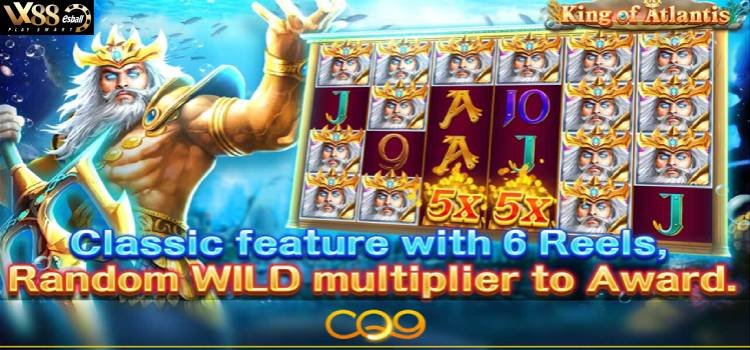 CQ9 King Of Atlantis Slot Game