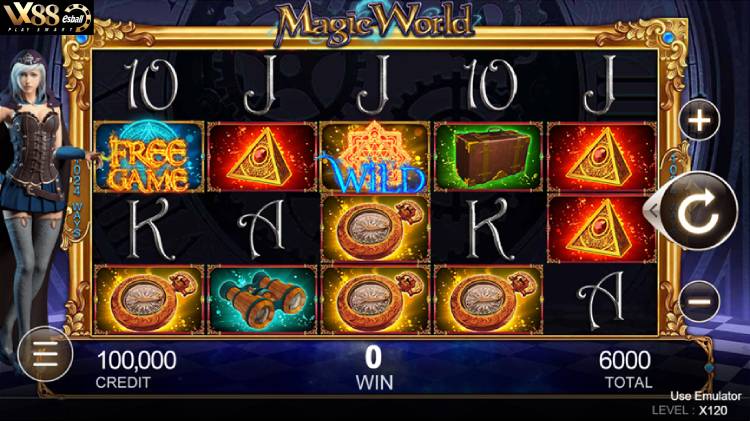 CQ9 Magic World Slot Game - Tính Năng Trò Chơi