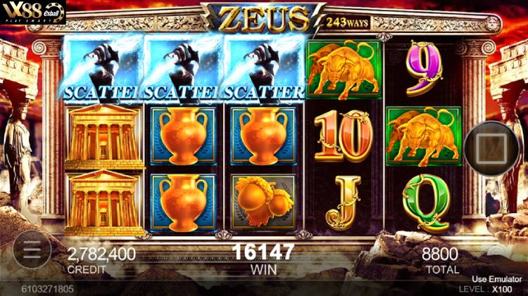 CQ9 Zeus Slot Game