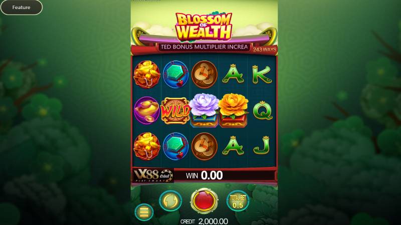 JDB Blossom Of Wealth Slot Game - Tính năng đặc sắc