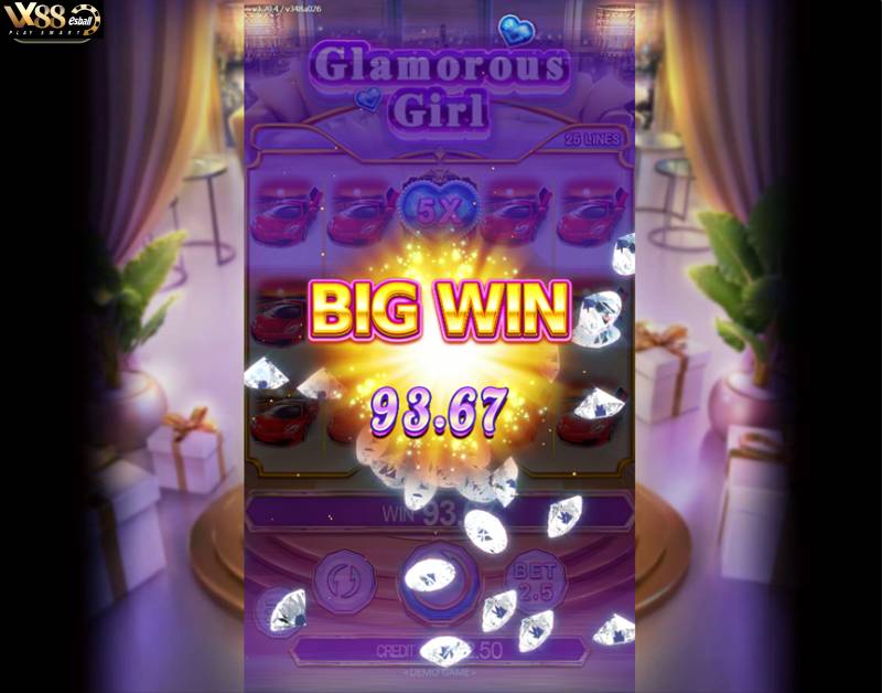 JDB Glamorous Girl Slot Game Big Win