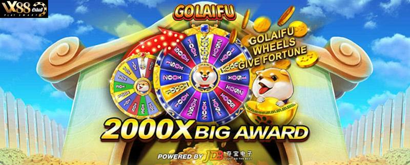 JDB Gaming Golaifu Slot Game: Hệ Số Nhân Free Spin Lên Đến 2,000X