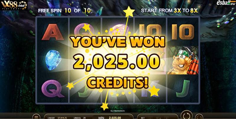 JDB Lucky Miner Slot Game Big Win 2,025.00