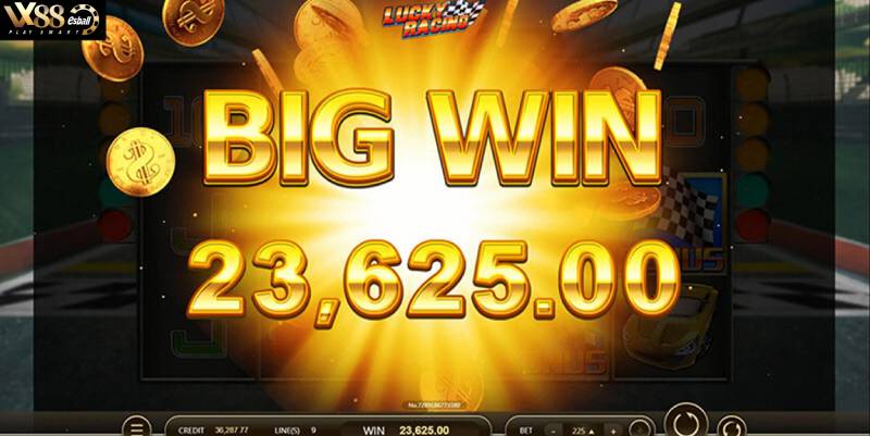 JDBLucky Racing Slot Game - Big Win 23,625.00