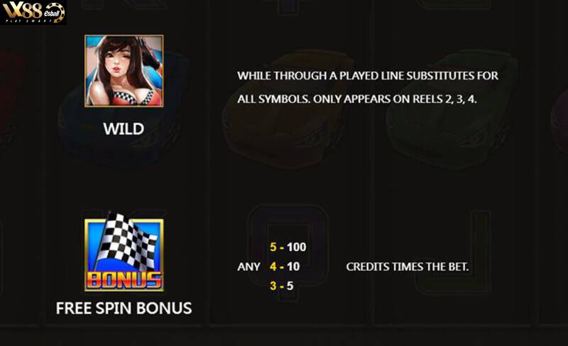 JDB Lucky Racing Slot Game - WILD and FREE SPINS BONUS SCATTER