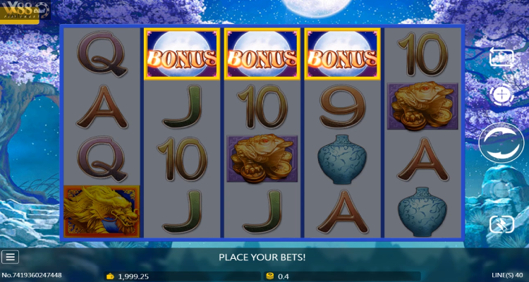 JDB Moonlight Treasure Slot Game - Free Spin Bonus