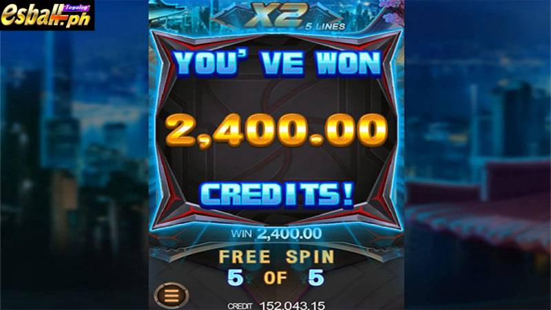 JDB NinjaX Slot Game Big Win 2,400.00