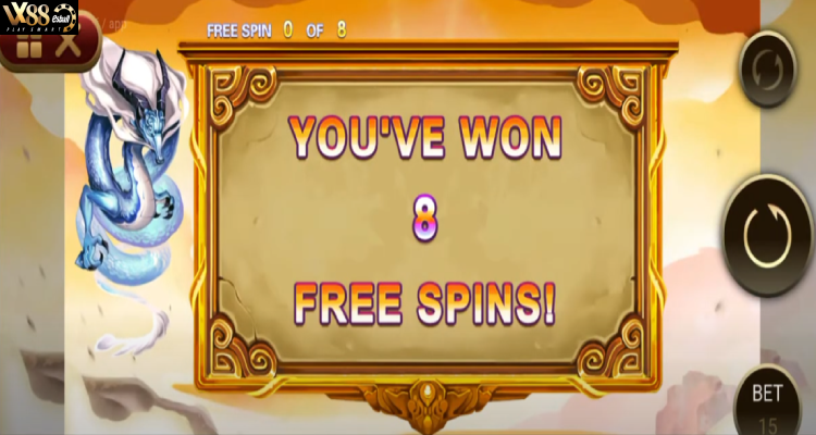 JDB Orient Animals Slot Game, Free Spin Bonus 1