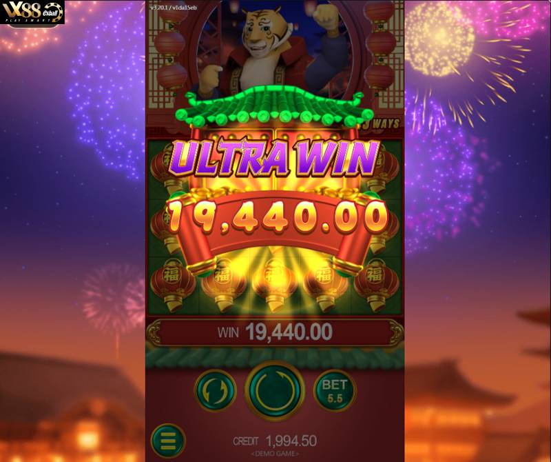 JDB Prosperity Tiger Slot Game Big Win 19,440.00