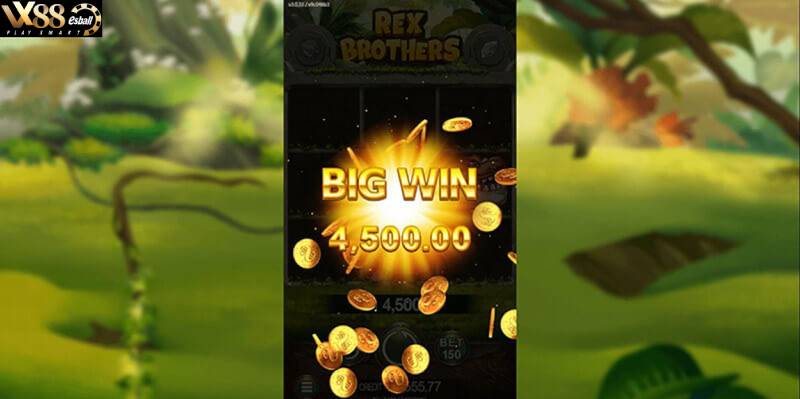 JDB Rex Brothers Slot Game Big Win 4,500.00