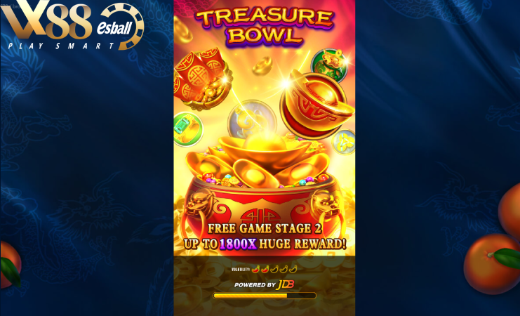JDB Treasure Bowl Slot Game, Demo Treasure Bowl
