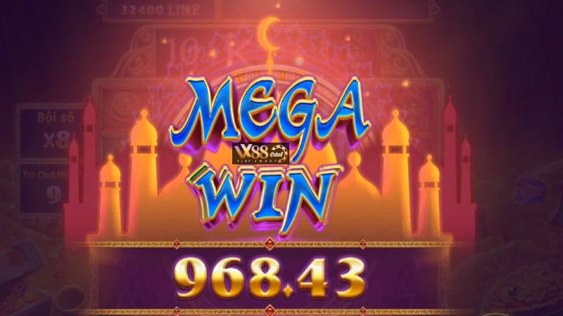 JILI Alibaba Slot Game - Mega Win 968.43
