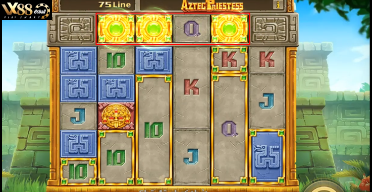 JILI Aztec Priestes Slot Game - Biểu tượng thần bí Mystery