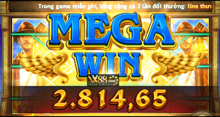 Trúng Thưởng Free Spins Bonus - Mega Win 2,814.65