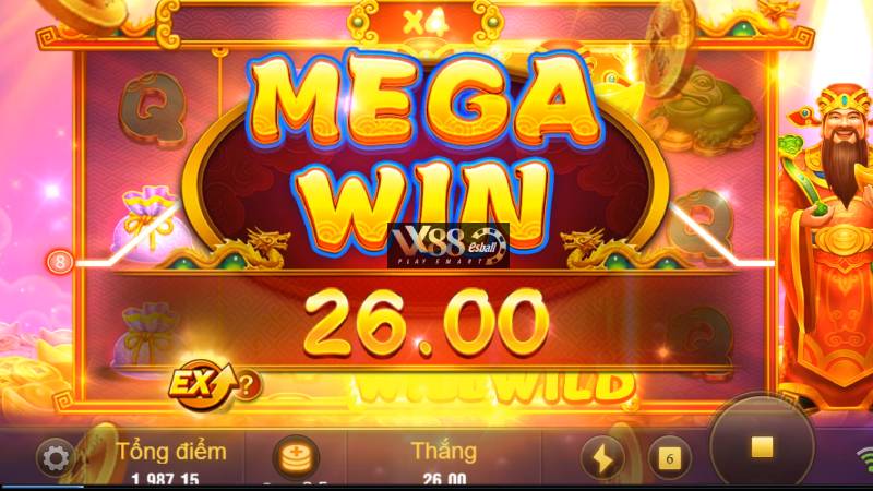 Game Nổ Hũ JILI Caishen - Mega Win 260