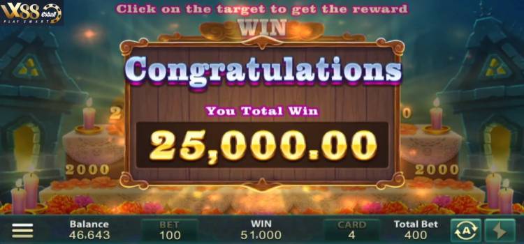 JILI Calaca Bingo Bonus Game Total Win 25,000