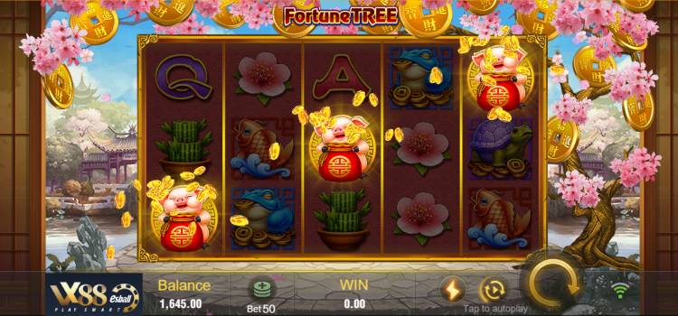 JILI Fortune Tree Slot Game – Bonus Game Heo Vàng Chúc Phúc
