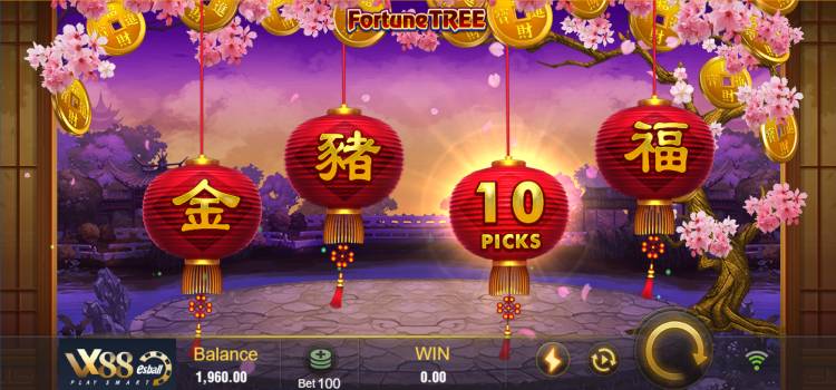 JILI Fortune Tree Slot Game – Bonus Game Heo Vàng Chúc Phúc