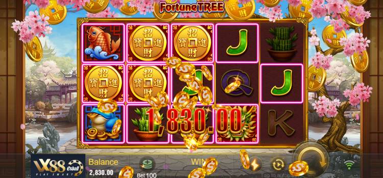 JILI Fortune Tree Slot Game – Tính Năng Đồng Xu Vàng Kim Tiền Chiêu Tài