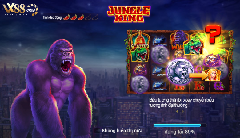 Slot Game có High RTP & Mức Dao Động Trung Bình - No. 11: JILI Jungle King Slot Game