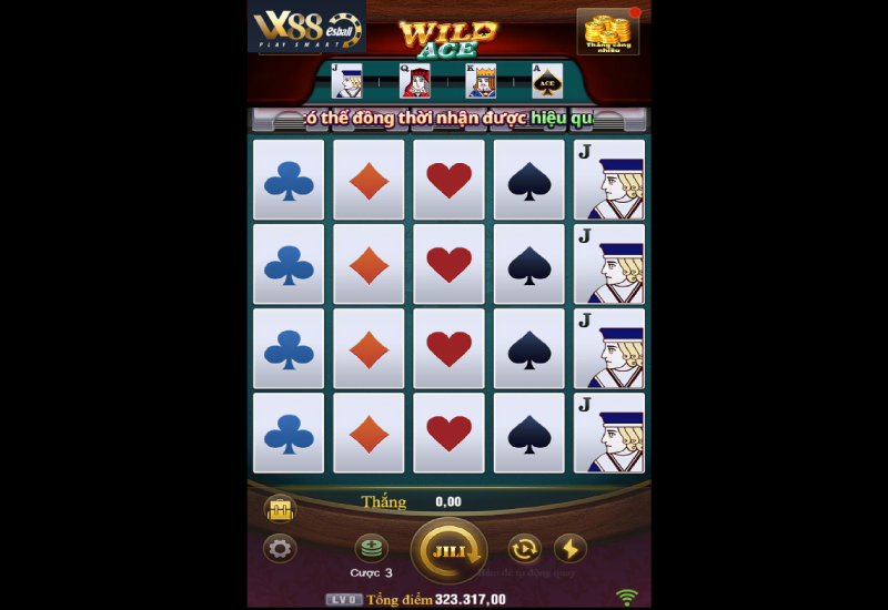 JILI Wild Ace Slot Game - Quy Tắc Trò Chơi