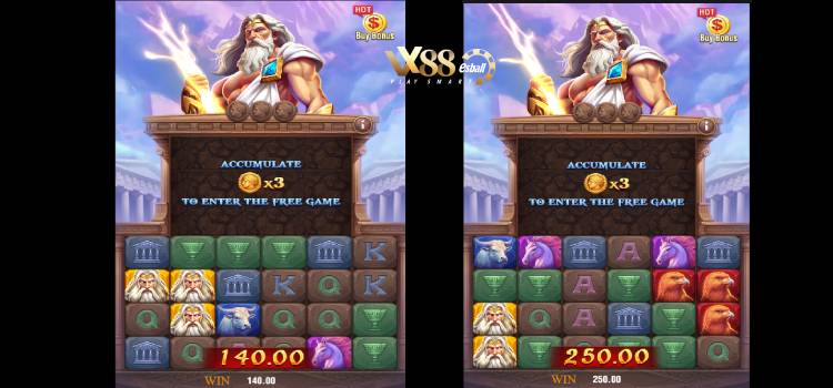 JILI Zeus Slot Game - Quy Tắc Game Zeus
