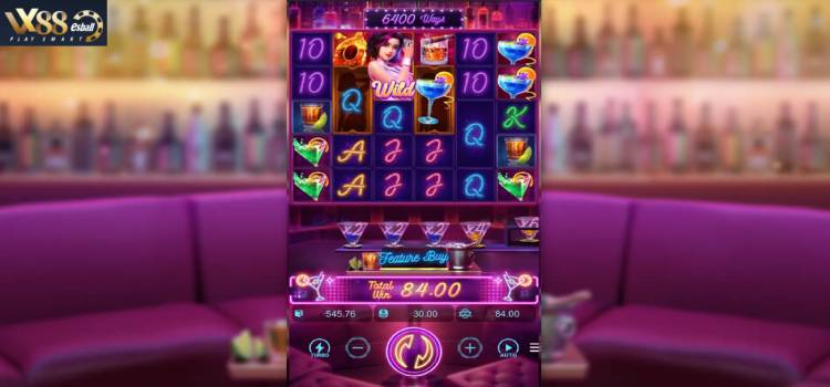PG Cocktail Nights Slot Game – Line Nối Tuyến 400 ~15,625 Đầy Hấp Dẫn
