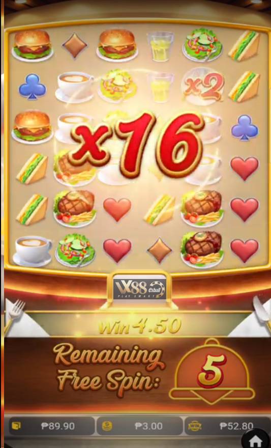 PG Diner Delights Slot Game - Big Win, Free Spins