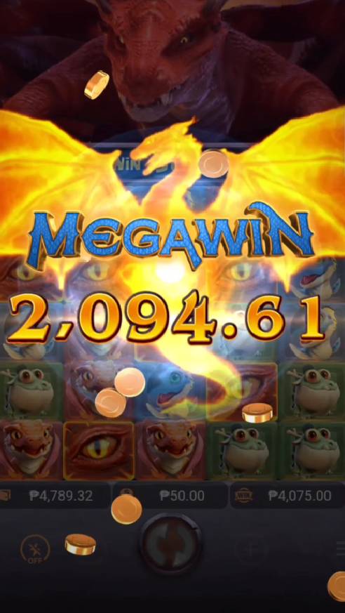 PG Dragon Hatch Slot Game Mega WIn 2,094.61
