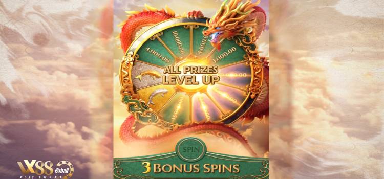 PG Dragon Legend Slot Game All Prizes Level Up