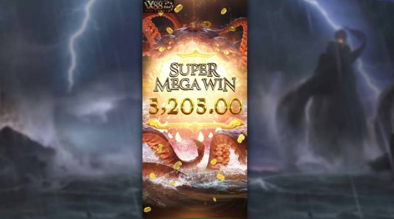PG Legend of Perseus Slot Game MEGA WIN 5,205.00