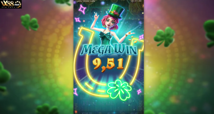 PG Lucky Clover Lady Slot Game, Big Win