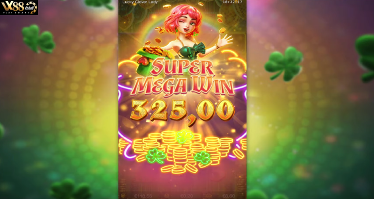 PG Lucky Clover Lady Slot Game, Big Win 1