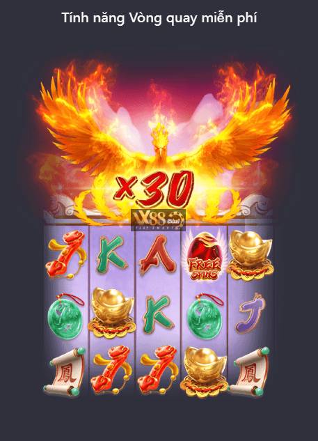 PG Phoenix Rises Slot Game - Hồi Sinh: Free Spin Bonus