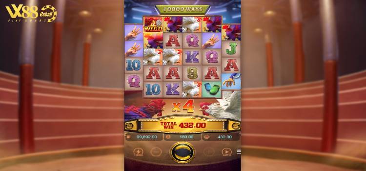 PG Rooster Rumble Slot Game – Chơi Game Chọi Gà 10,000 Line Nối Thưởng Của